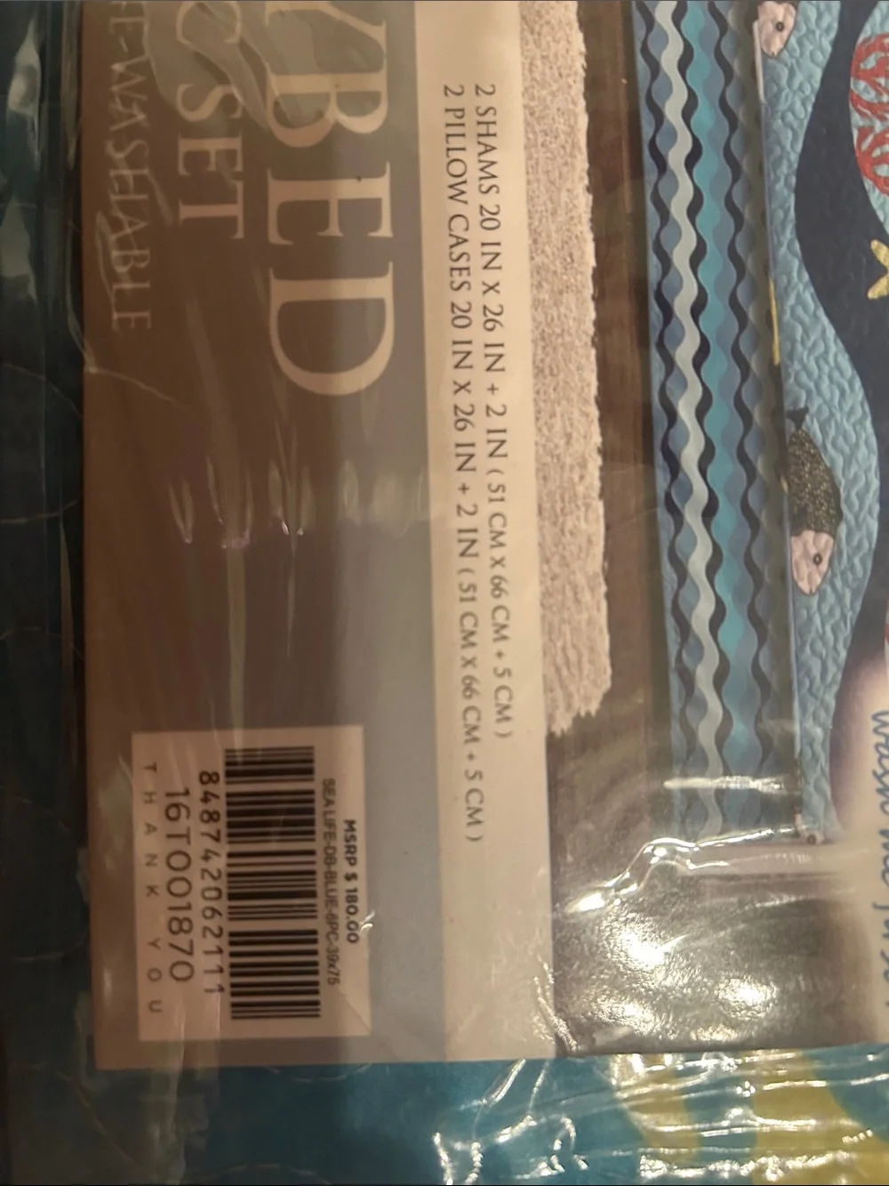 Aqua Blue Daybed 6-Piece Comforter Set
